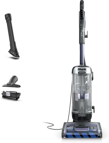 Shark AZ2001AMZ Vertex DuoClean PowerFins Upright Vacuum, with Powered Lift-Away & Self-Cleaning Brushroll, Dark Lilac, 1 qt Dust Cup in Saudi Arabia