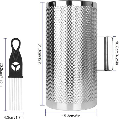 Metal Guiro Instrument 10" x 3" Stainless Steel Guiro Latin Percussion Instrument with Scraper, Professional LP Latin Percussion Instrument in Kuwait