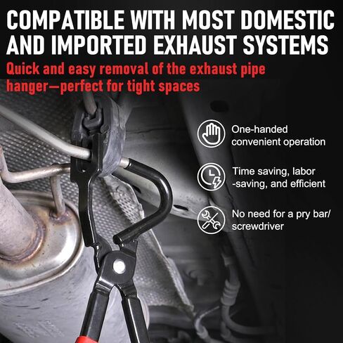 XiTuanYuan 38350 Pliers Exhaust hanger brackets Rubber Hanger Support Removal Tool in Kuwait