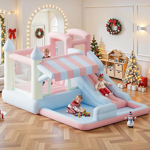 Albott Inflatable Bounce House, Indoor Outdoor Jumper 121x93x69 Inch in Saudi Arabia