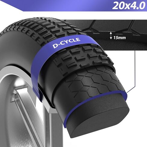 20x4.0 Fat Tire Insert, Puncture-Resistant Liner for E-Bikes, 1 Pack in Saudi Arabia