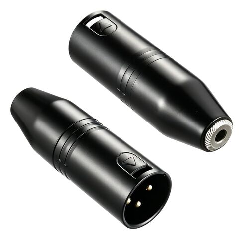3.5mm to XLR, Ancable 2-Pack 3.5mm Stereo TRS Mini-Jack Female to 3-Pin XLR Male Microphone Adapter, Audio Converter for Camcorders, Recorders, Mixers in Kuwait