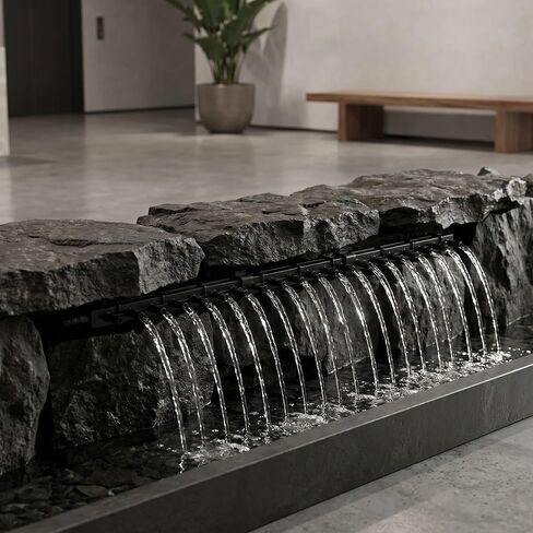 Kisangel 1 Set Aquarium Spray Bar - Plastic Fish Tank Rain Effect Pipe, Multi-Outlet Waterfall Bar for Desktop Water Feature, Splicable Rain Water Drip Tube in Kuwait
