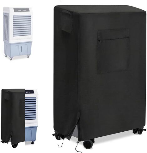 Evaporative Cooler Cover for Hessaire MC61V/MC61M Portable Evaporative Cooler, Cover for Swamp Cooler/Water Air Conditioner/Outdoor Air Conditioner in Kuwait