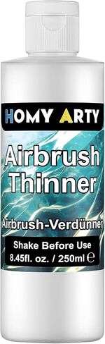 HOMY ARTY Airbrush Thinner - 8.45 Fl Oz, Water-Based Acrylic Paint Medium in Saudi Arabia