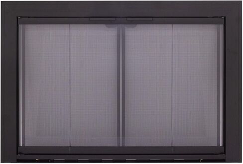 Pleasant Hearth Linear Aluminum Collection Fireplace Glass Door in Saudi Arabia