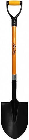 Ashman Heavy-Duty Digging Shovel (6 Pack) 41-Inch with Trenching Blade and Comfortable Handle - Ideal for Garden, Landscaping, Construction, and Masonry - Perfect for Digging Soil, Dirt, and Gravel. in Kuwait