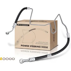 A-Premium Power Steering Pressure Hose Line Assembly Compatible with Volkswagen Golf 1999-2006, Jetta 2000-2005, Jetta City 2007, 1.9L 2.0L 2.8L, Pump To Rack/Gear