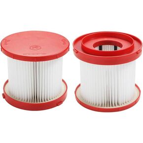 49-90-1900 dry/wet vacuum HEPA filter for Milwaukee cordless M18 vacuum 0880-20 0780-20 - 2 pack