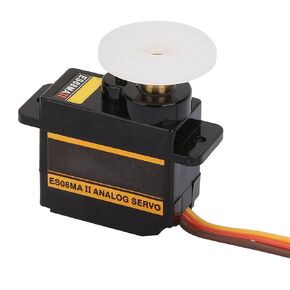 Mini Metal Gear Analog Servo, Metal Gear Servo Set for ES08MA II 12g/1.8 Kg/10 Seconds High Speed Servo Analog Gear for Fixed Wings 450 Helicopters Robots