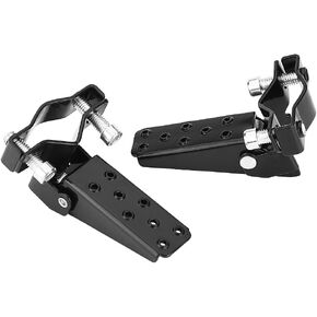 Motorcycle Dually Highway Pegs Foot Rest Pedals, Foot Pegs Black