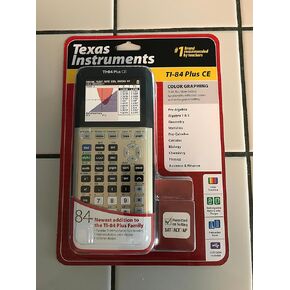 Texas Instruments TI-84 Plus CE Graphing Calculator, Gold