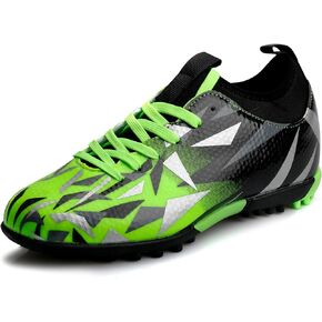 Turf Soccer Cleats Little Kids Big Kids Indoor TF Soccer Shoes Outdoor for Boys Girls