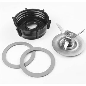 Blender Replacement Parts，for Oster Blender Replacement Parts Blender Ice Blade with Jar Base Cap and Two Rubber O Ring Seal Gasket Accessory Refresh Kit，Compatible with Oster Osterizer Blender