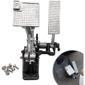 Panglong Golf Cart Pedal Assembly with Screws, Suitable for Yamaha Golf Cart, Replace OEM JW2-F7850-09-00, JW2-F7850-00-00, JW2-F7850-01-00
