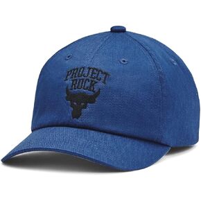 Under Armour Kids' Project Rock Adjustable Cap Blue