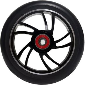 قطعتان من عجلات سكوتر برو 120 ملم مع محامل Abec 9 لدراجات MGP/Razor/Lucky Pro Scooters (6 تكلم) in Kuwait