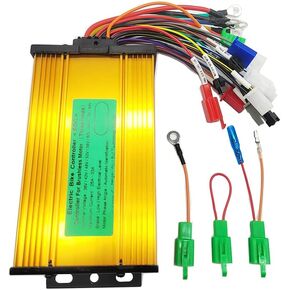 E‑Bike Electric Scooter 36V 48V 60V 72V 500W 800W 1000W Universal Brushless Controller Sine Wave 12 Tube Fit for Brushless Motor
