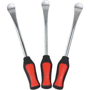 Tire Spoon Lever Iron Tool Motorcycle Bike Tire Change Changer Kit w/Case Set of Three
