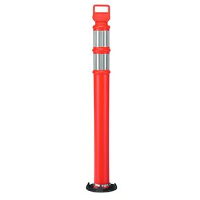 Cortina EZ Grab Delineator with Permanent Mount, 42" Height, 03-746ABC, Orange