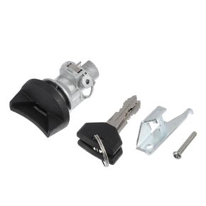 ACROPIX Ignition Lock Cylinder Switch Fit for Chrysler Daytona - Pack of 3 Silver Tone Black
