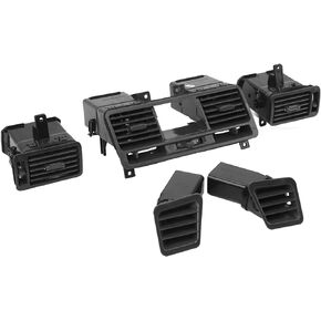 Automotive Interior Dashboard Air Outlet Vent Kit Mr308038 Central Left Right Instrument Panel Ac Vent Grill Replacement for Mitsubishi for Pajero Montero