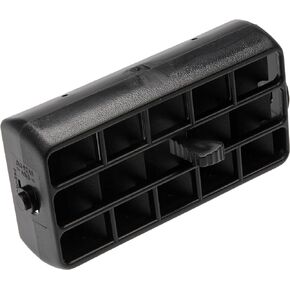 Dorman 216-5409CD Dashboard Air Vent Compatible with Select Peterbilt Models, Black