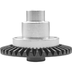 RC Aluminum Alloy 180009 Connect Box with 38T Main Gear Compatible with HSP 94180 Redcat Racing Everest 1/10 RC 4WD Climbing Rock Crawler Car,Sliver