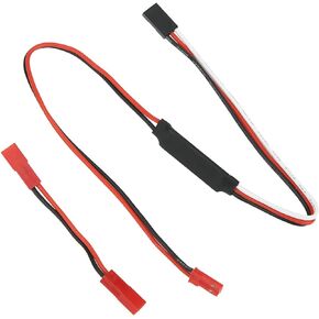 RC Winch Controller, Plastic Winch Controller Adapter Plug Universal Parts Accessory Fit for Traxxas RC Car Model, Black