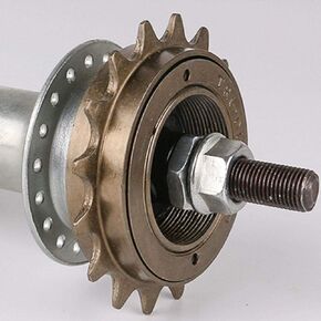 Focket Single-Speed Freewheel Single Speed Freewheel Freewheel, 16 Teeth Cassette Metal Freewheel Freewheel, for