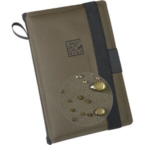 Rite in the Rain Weatherproof Side Spiral Kit: TPU Fabric Cover, 4.625" x 7" Black Notebook, and Tough Mechanical Pencil (No. M973-KIT)