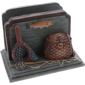 Napkin Holder for Tables Gone Fishing Fisherman Gifts