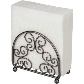 حامل مناديل، حلقات قابلة للطي، لمسة نهائية من النيكل الأسود من الفولاذ المقاوم للصدأ in Kuwait