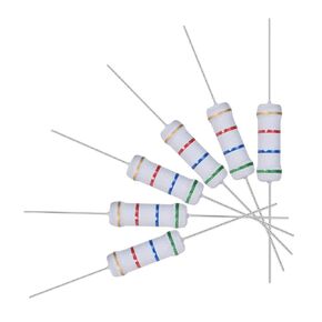uxcell 30Pcs 5.6K Ohm Resistor, 2W 5% Tolerance Metal Oxide Film Resistors, Axial Lead, Flame Proof for DIY Electronic Projects and Experiments