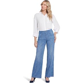 NYDJ Women's High-Rise Teresa Wideleg