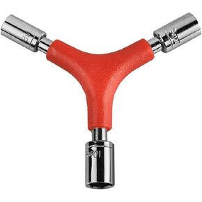 Socket Wrench 3-Way Hex Tool Allen Wrench 8 9 10 mm for Bike Bicycle Cycling Maintenance & Repair