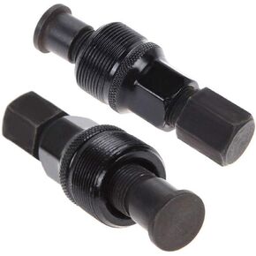 Acxico 1 Set of Bicycle Bicycle Crank Set Crank arm Puller Repair Remover Black