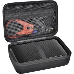 ANKHOH Case for Halo Automotive Bolt Air 58830 mWh/57720/USB 58830/ACDC Max 55500 Portable Emergency Power Kit.Car Jump Starter Charger Phone Laptop Bank Holder AC Outlet Accessories,Black-Box Only
