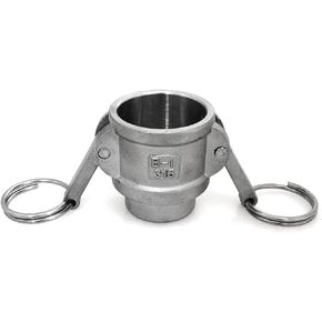 الفولاذ المقاوم للصدأ Camlock 1 "كاميرا والأخدود تركيب أنثى مقرنة x أنثى NPT كام قفل تركيبات Camlock اقتران