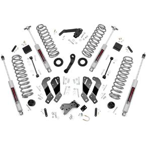 Rough Country 3.5" Lift Kit for 2007-2018 Jeep Wrangler JK Unlimited - 69430