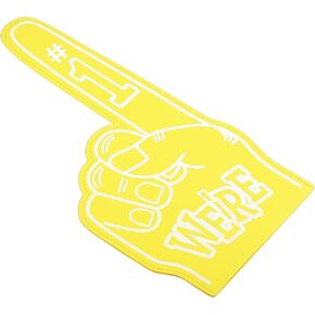 PATIKIL Giant Foam Finger We are #1 EVA Foam Hand Cheerleading Vibrant Color for Celebration Pom Poms Sports Events Spirit Games Party