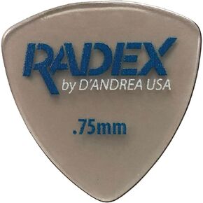 D'andrea Radex RDX 346 shape Guitar Picks Long Lasting (RDX346 .75mm)