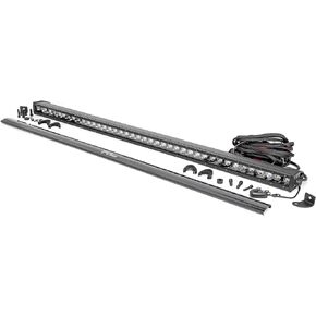 Rough Country 40" Black Series Single Row CREE LED Light Bar - 70740BL