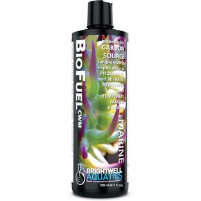 Brightwell Aquatics BioFuel CWM - Carbon Source for Natural Phosphate & Nitrate Reduction in Temperate Marine Aquariums, 2 Liter