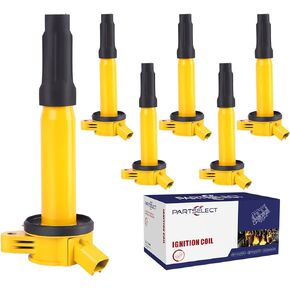 6 قطعة حزمة ملف الإشعال UF486 DG514 C1594 بديلة لفورد 07-12 إسكيب 06-12 فيوجن، لينكولن 2006 زيفير، 09 مازدا تريبيوت، ميركوري 09-11 مارينر 06-11 ميلان V6 3.0L in Kuwait