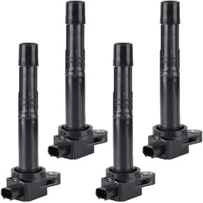 cciyu Coil Pack of 4 for Honda for Acura for Accord for Civic for Crosstour for CR-V UF-602 C1662 2008 2009 2010 2011 2012 2013 2014 2015 2.4L L4