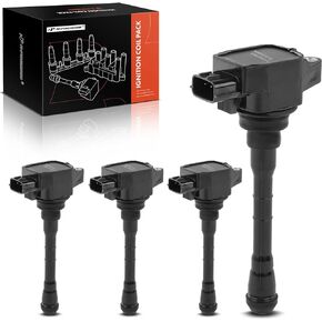 A-Premium Ignition coil Packs Compatible with Nissan Altima 2019-2021, Rogue 2021-2022, L4 2.5L, 4-PC Set