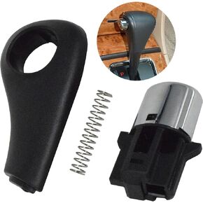 Rldym Shifter Shift Button Knob Repair Kit with Spring Compatible for 2003-2006 Honda Accord 54132-SDA-A81 54141-SDA-A81 54141SDAA81