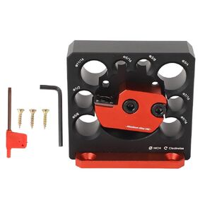 Dowel Maker Jig Kit - Imperial Adjustable Dowel Cutter 8mm to 20mm, Carbide Inserts Woodworking Tools for Wood Rod Milling Pin Round Rod Auxiliary Tool