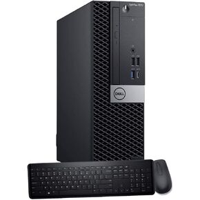 Dell OptiPlex 7070 SFF Desktop Computer PC, Intel Hexa Core i5-9500 3.0GHz up to 4.40GHz,16GB DDR4 Ram New 1TB NVMe M.2 SSD,AX210 Built-in WiFi 6E,Windows 11 Pro, Wireless Keyboard & Mouse(Renewed)